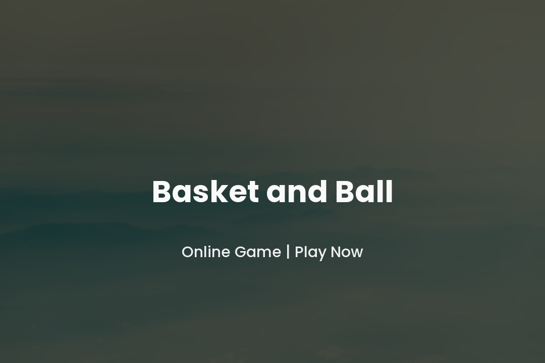 Basket And Ball Game